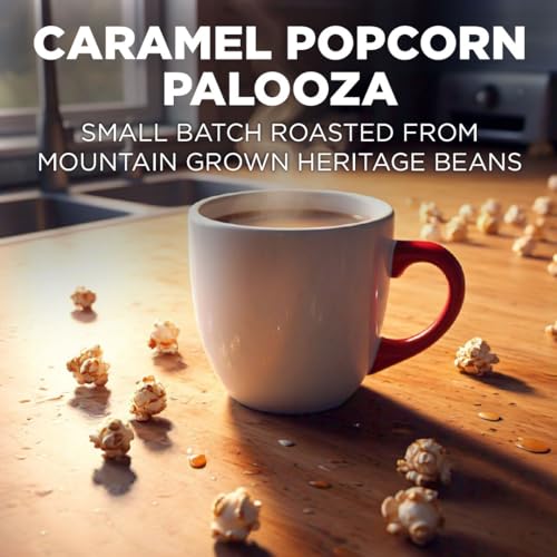 Caramel Popcorn Flavored Coffee Pods (18 Count)