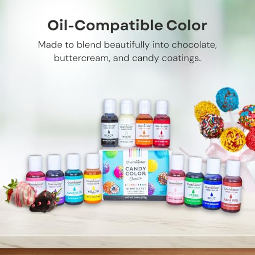 12 Bottle Set of Candy Colors