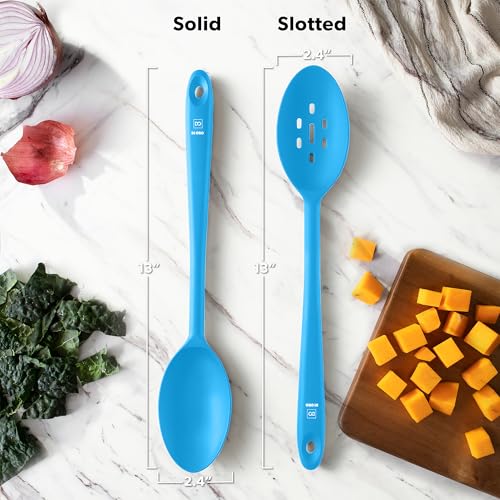 DI ORO Silicone Cooking Spoons (2 Count)