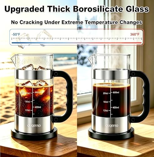 French Press Coffee Maker 34oz