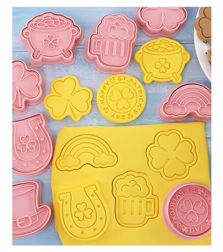 St. Patrick's Day Cookie Cutters (8 Count)
