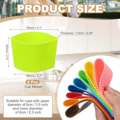 6Pack Coffee Cup Sleeves (6 Count)