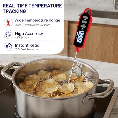 Digital Candy Thermometer with Pot Clip