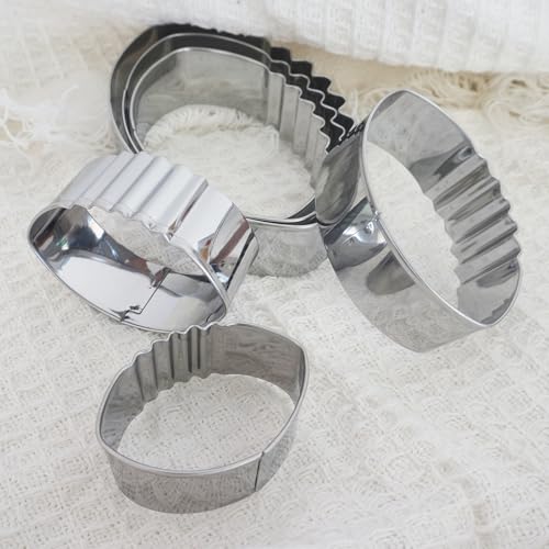 6 Pieces Football Cookie Cutter 4.45" (6 Count)