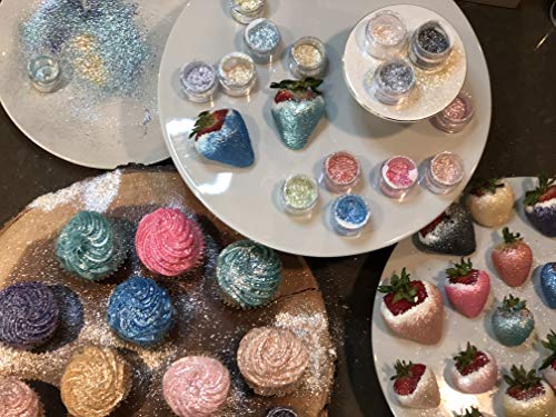 Teal Edible Glitter