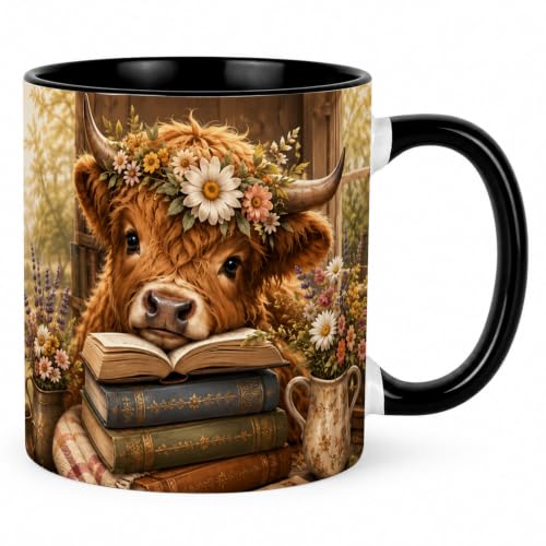 Highland Cow Coffee Mug
