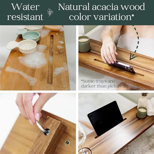 Premium Nature Shed Bathtub Tray for Standard Tubs