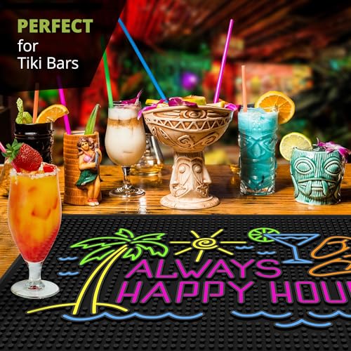 Always Happy Hour Bar Mat