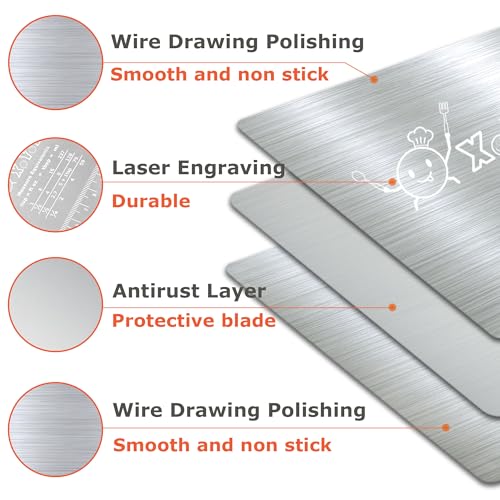 Bench Scraper Dough Pastry Cutter Stainless Steel Blade Kitchen Baking Tools for Butter