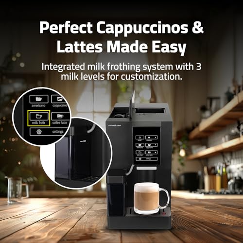 Fully Automatic Coffee Machine with Grinder (40.5768 Fl Oz)