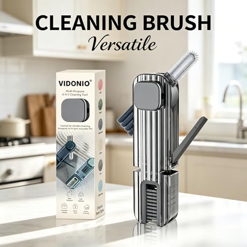 4 in 1 Cup Lid Gap Cleaning Brush