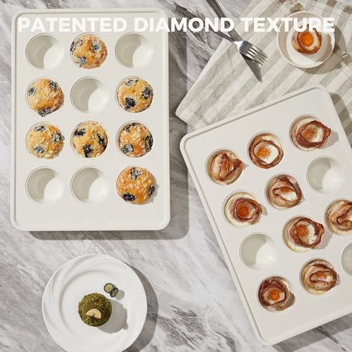 2 Pack Nonstick Ceramic Muffin Pan (2 Count)