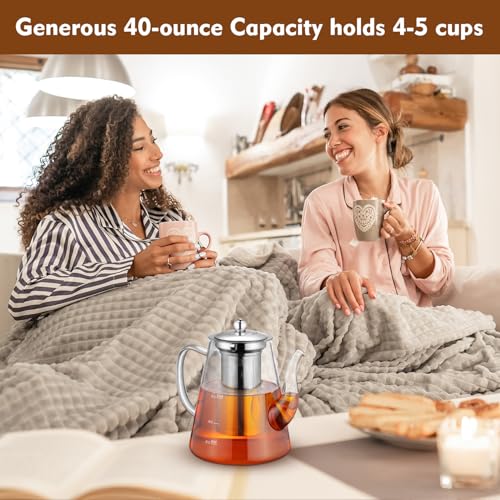 Glass Teapot 1200ml