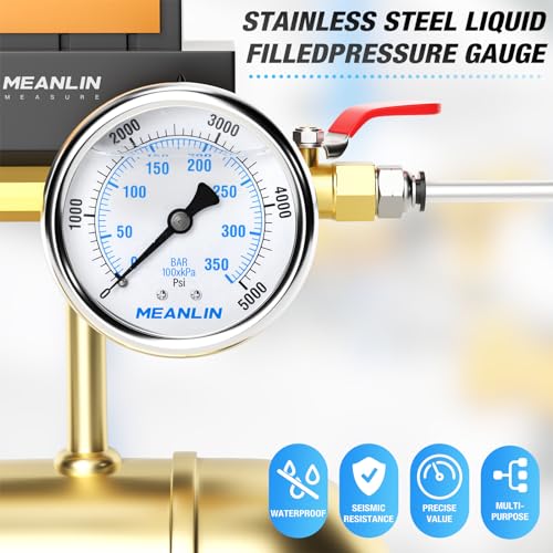 0~5000Psi Stainless Steel 1
