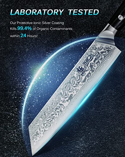 8.5“ Damascus Kiritsuke Chef Knife
