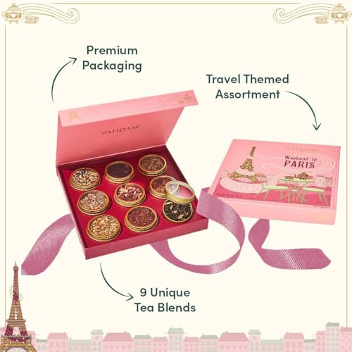 Weekend in Paris Tea Gift Set (9 Count)