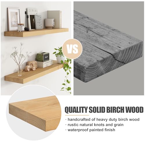 Floating Shelves for Wall (2 Count)