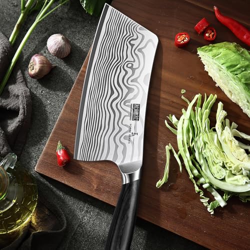 Cleaver Knife 7"