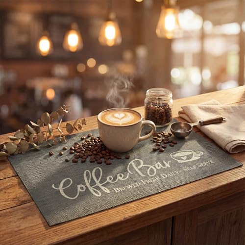 Coffee Bar Mat Set of 2 (2 Count)
