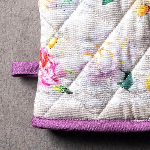 100% Cotton Oven Mitt & Pot Holder Set