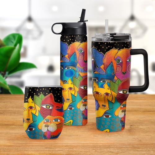 18 8 Stainless Steel Insulated Water Tumbler with Straw