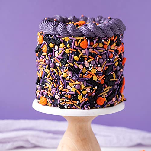 Halloween Sprinkles with Bats & Pumpkins (4 Ounce)