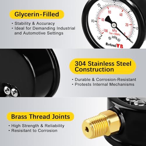 2.5 Inch Vacuum Gauge