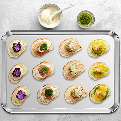 Stainless Steel Baking Sheet Pan Set of 2