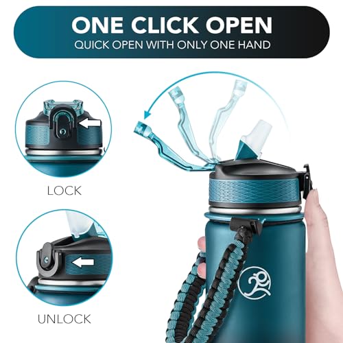 24oz Insulated Stainless Steel Travel Water Bottle