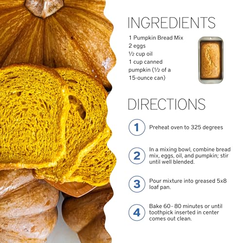Gourmet Pumpkin Bread Mix (15.61 Ounce)