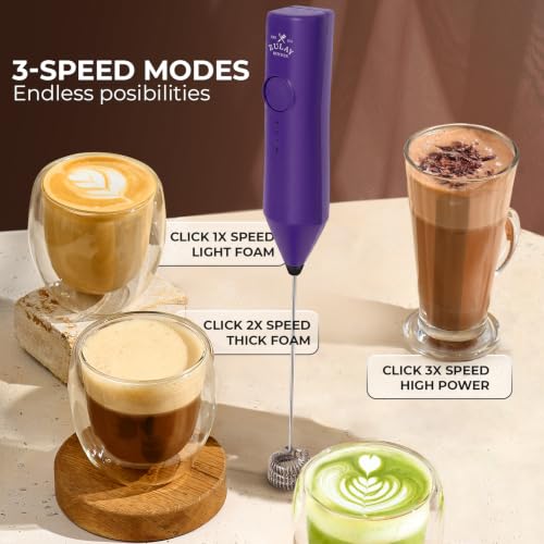 Rechargeable Milk Frother Handheld