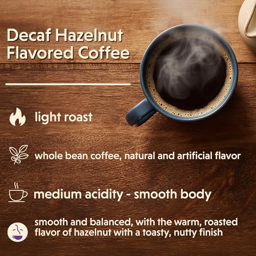 Decaf Hazelnut Flavored (80 Ounce)