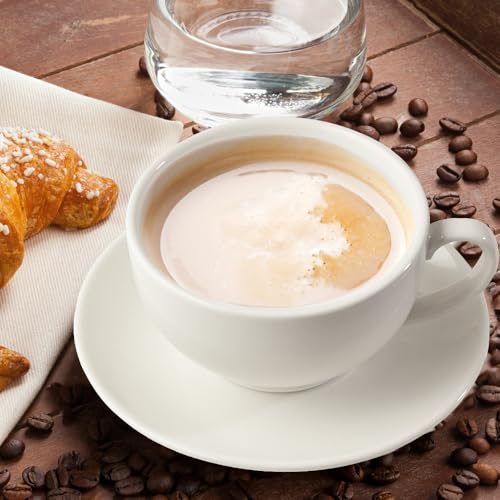 Porcelain Coffee Cup with Saucer 220ml (10.99 Count)
