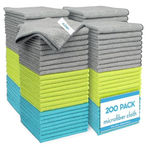 Microfiber Cleaning Cloth (200 Count)
