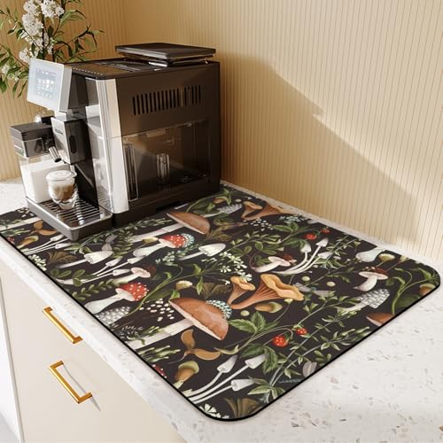 19.5" x 12" Dish Drying Mat & 24" x 5.5" Sink Splash Guard