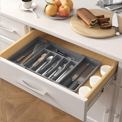 Extra Large Silverware Drawer Organizer (3 Count)