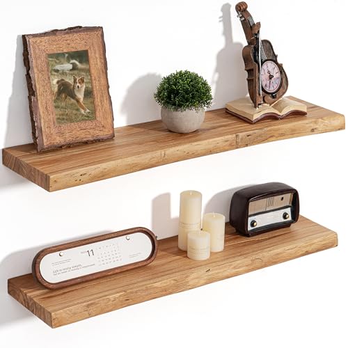Floating Shelves for Wall Decor (2 Count)