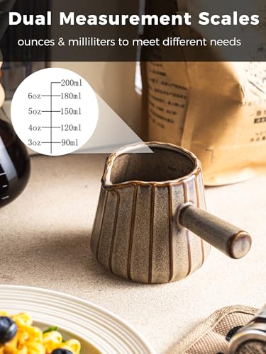 Espresso Cup Ceramic Espresso Measuring Cup