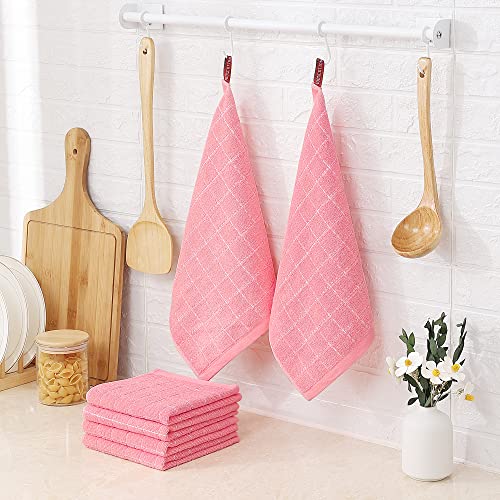 100% Cotton Terry Kitchen Dish Cloths (6 Count)