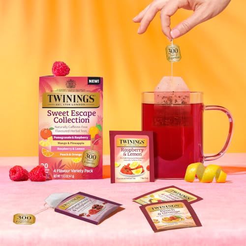 Sweet Escape Fruity Herbal Tea Variety (120 Count)