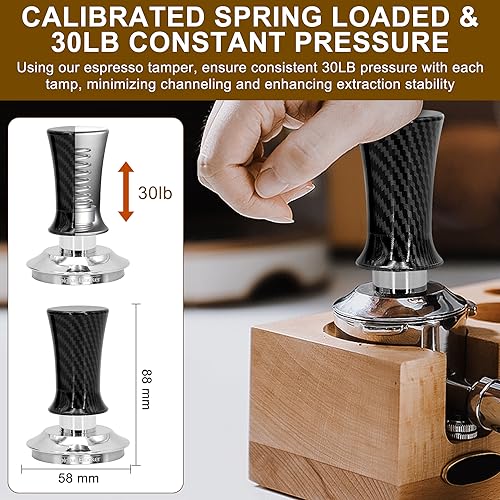 58mm Espresso Coffee Tamper for Espresso Machine
