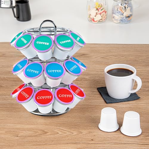 Coffee Pod Holder 6.69 x 6.69 x 8.66 Inches 27 K