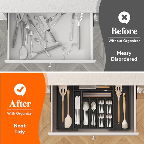Expandable Silverware Drawer Organizer