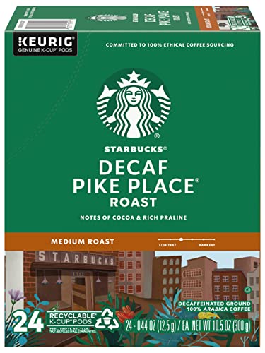 Decaf Pike Place Roast K Cups (72 Count)