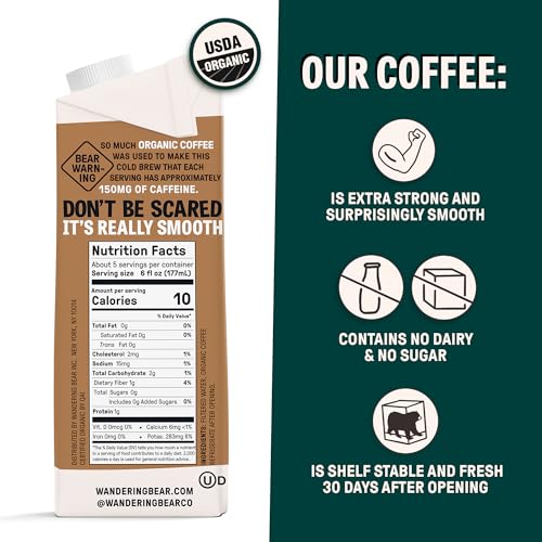 Extra Strong Organic Cold Brew (32 Fl Oz)