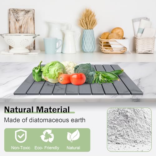 Stone Dish Drying Mat for Kitchen Counter