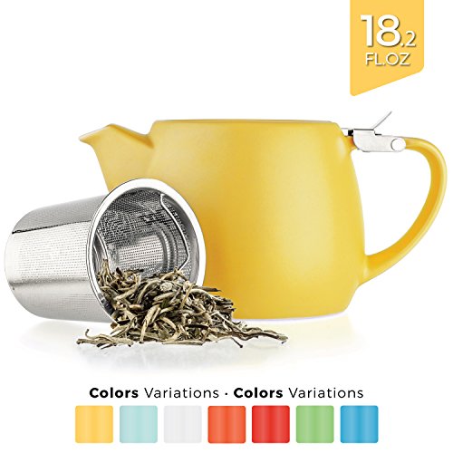 Pluto Porcelain Small Teapot Yellow