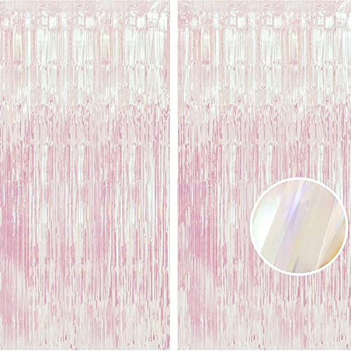 Iridescent Fringe Backdrop (2 Count)
