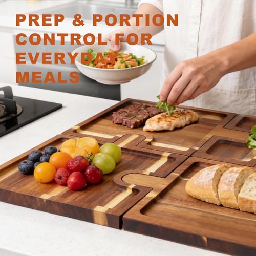 Wooden Charcuterie Boards Set of 4