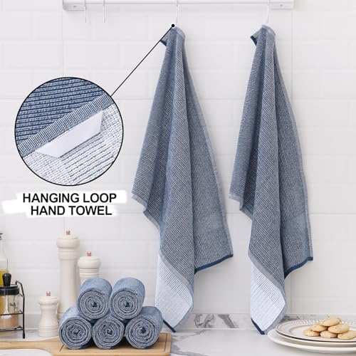 380 GSM Cotton Premium Kitchen Towels 8 Pack (8 Count)